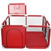 YAZOCO Box Bambini Maglia Traspirante Recinto Per Bambini Con Telaio da Basket Giochi Neonato Interno o Esterno