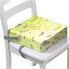 FANSU Rialzo da Sedia per Bambini Stampa di Farfalla Comodo e Smontabile Cuscino Seduta per Sedia Cuscino Alzasedia con Cinghie Lavabile per Seggioloni Alza Sedia (Dente di Leone,32x32x8cm)