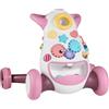 COSTWAY Primi Passi per Bambini, Girello Neonato con Giocattoli Montessori, Camminatore Educativo con Musica e Luci, Spazio di Conservazione, per Bambini 6-36 Mesi (Rosa, 56,5 x 46 x 44 cm)