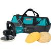 Makita 9237CX3 7-Inch Variable Speed Polisher-Sander with Polishing Kit by Makita