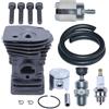 DORFEY Kit pistone cilindro 40MM adatto for h-u-s-q-v-a-r-n=a 340 345 E 350EPA for motosega J-0-n-s-e-r-e-d CS 2141 2145 2150