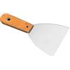GeRRiT Raschietto for pareti con spatola for stucco e coltello for cartongesso - for stendere stucchi e fango for cartongesso, nastro adesivo, raschiare vernice e altro, 1,5 pollici (Size : 4inch)