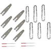 NnYuaUil Accessorio di ricambio for motosega elettrica a catena in acciaio mini da 4 pollici