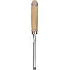 QuxetlRyz Kit di scultura su legno 1/5 Pezzi Di Scalpelli For Legno Set Di Scalpelli For Intaglio Del Legno In Acciaio Al Cromo-vanadio Affilato Con Manici(1pc 6mm)