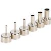 Generic 6 Pz Ugello Pistola Ad Aria Calda 858 Pistola Termica SMD Stazione di Rilavorazione Accessorio 3/4/5/8/10/12mm per Gli Appassionati del FAI DA TE