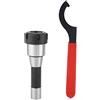 Hyuduo Portapinza a Molla R8 ER32, Fresa Fissa 7/16 con Chiave a Gancio per Macchina Bridgeport, Alta Precisione 0,01 Mm per Fresatura di Precisione e Lavorazione del Legno