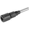 Aolidsive Pinza per Punte per Fresa con Codolo 1/4, Asta di Prolunga per Fresa in Carburo Cementato per Macchina per Incidere Trimmer Gambo 8 Mm 1/2 (Asta di estensione della maniglia /4)