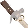 Generisch Supporto per cintura a , 77 x 0,2 pollici, cinturino in pelle PU, anello in metallo resistente all'usura per il montaggio in vita, portautensili portatile, per copertura, colore nero