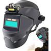 Generico Casco Per Saldatura Con Oscuramento Automatico - Misura Universale Per PC | Copricapo Per Saldatura Con Oscuramento Automatico | Maschera Facciale Per Saldatore Leggera Con Visione Ad Ampio Campo Con