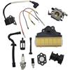 UYTGFO Adatto for Stihl 021 023 025 MS230 MS250 MS210 021 025 Parti for motosega 11231200605 Kit candela bobina di accensione carburatore Walbro WT286(1 Set)