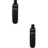 DIYEAH 2 Pezzi Cinturino Da Polso Includere Idraulico Cinture Gadget Cinghie Fibbia Braccialetti Da Uomo Braccialetto Da Elettricista Black Tessuto Non Tessuto