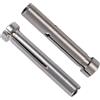 Gettimore Adattatore per trapano in acciaio inox, 3 da 175 mm a 2 35 mm, con mandrino di bloccaggio per incisione, per lavori di precisione (da 3 mm a 2,35 mm)