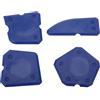 Generic Raschietto per vetro per finestra, raschietti per la pulizia | Remover per | raschietto per vetro,Set di strumenti di rimozione 4X, strumento per raschietto per pavimenti, rimozione di adesivi per