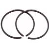 GTWSQQ 2 pezzi 38 mm x 1,5 mm anello pistone for PoulanCraftsman Hus=qvarna Stihl 009 011 015 motosega FS150 FS151 FS220 FS350 trimmer