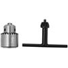 Spacnana Mandrino per Trapano, Adattatore per Mandrino Mini per Trapano a Chiave Conica JT0 con Chiave 0,3-4 Mm, Accessori per Tornio Elettrico