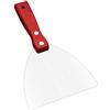 AXSMD Strumento for pittori for rimozione mastice, for legno, raschietto for carta da parati, strumento for pittura/4 pollici (Size : 5 inch)