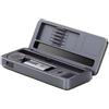 Yuanpgky HS-02 Professionale Saldatura Stazione Storage Box Set con Controllo della Temperatura 9W-100W Riscaldamento Rapido CNC Lega di Alluminio Shell Mobile Workbench (HS-02B Standard)