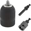 Generico MANDRINO AUTOBLOCCANTE PER TRAPANO 2-13 mm + 2 ADATTATORI - SDS PLUS + ADATTATORE/CONVERTITORE PER AVVITATORE AD IMPULSI CON ATTACCO DA 1/2