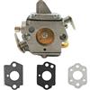 GTWSQQ Guarnizione carburatore Carb Carby for S=tihl MS170 MS180 MS 170 180 017 018 Motosega for Zama C1Q-S57B 1130 120 0603