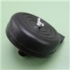 DORFEY Silenziatore for filtro aria con filettatura maschio PT da 16 mm e 3/8'' for compressore d'aria pneumatico, nero