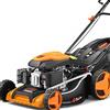 Fuxtec Tagliaerba a benzina semovente a trazione regolabile FUXTEC RM5196PRO taglio 51cm, trasmissione GT tosaerba con motore a scoppio 196cc Easy Clean 4in1 6CV/4,4KW mulching e sacco 60L