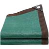 KOKANIGODVA Telo Ombreggiante Verde 2x4m Rete Ombreggiante per Esterni Con Occhielli