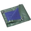 EuroStore07 RICEL SUD ***** TELO OCCHIELLATO VERDE MT 3 x 5 COLORE VERDE/BLU IMPERMEABILE