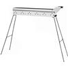 FBM2 SRLS Cuocispiedini a Carbonella C 80 Acciaio Inox