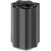Seiletech.de Bordo per prato, in plastica, grigio, 9 m x 25 cm, bordatura da giardino, bordatura per aiuole, bordo per tagliaerba