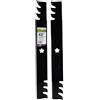 MAXPOWER 561713XB - Set di Lame per pacciamatura per Molti Tagli da 107 cm di Craftsman, Husqvarna e Poulan, sostituisce i Codici Originali 138498, 138971, 532138971, 532127843 e 532138498