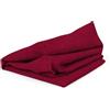POKAR Copricuscino per Cuscini per Europallet - Cuscino Decorativo 40x40, Rosso Scuro