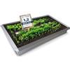 innogard S7052-008 - Set di Recinzione per lumache e limacce 34 Pezzi - Galvalume Alu-Zinc - 4X Angolo Esterno 90°, 30x Pannello Laterale 25 x 0,05 cm x 1 m