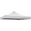 DIVINA GARDEN Telo tetto Bianco 2X2 impermeabile per ricambio gazebo richiudibile 49483