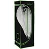 Zelsius Tenda MyHomeGrow Tenda da Coltivazione | Growbox Interno | Growroom Armadio Crescere Camera oscura Tenda per Piante Serra Tenda idroponica (60 x 60 x 180 cm, Nero)