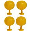 BODYA 4 palline per mosche della frutta, cattura mosche, trappola adesiva per insetti, api, mosche, zanzare, per uso in giardino