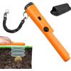 Generic Metal Detector Pinpointer - Batteria 9 V impermeabile puntatore bacchetta | Metal Finder, dispositivo di prova professionale con fondina per il trasporto, rilevamento rapido del bersaglio, costruzione