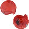 Hujago 90583594 Tappi per bobine per decespugliatore Black and Decker GL7033 GL7033-QS GL8033 GL8033-QS GL9035 GL9035-QS STB3620L STC5433 STC5433B STC5433B-QW STC5433B 3PC-QW (C). PS)