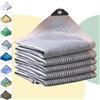 AMXFS Rete ombreggiante per esterni con occhielli, tenda parasole con 80% effetto ombreggiante in HDPE, rete di protezione UV, traspirante, rinfrescante, balcone, giardino, rete antivento