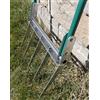 SattesGrün® Forca professionale Broadfork Spatengabel Forke - ottimale per allentare in profondità e aerare - larghezza di lavoro 50 cm - lunghezza dei rebbi 30 cm