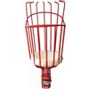 TopHomer Cesto raccogli frutta rossa con cuscino in schiuma Twist-on strumento di raccolta della frutta attrezzi da giardino per raccogliere arancia, avocado, albicocca