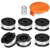 SYWAN Bobina di ricambio per tagliabordi, 9,1 m 0,2 cm per tagliabordi Black+Decker, bobina di ricambio per alimentazione automatica, compatibile con Black & Decker AF-100