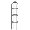 Gardebruk Obelisco per Rose Piante Rampicanti 200 x 40cm in Metallo Resistente Traliccio per Rose Pergolato per Eventi