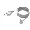 Flexson Cavo di alimentazione 5 m per SONOS ERA 100 e 300, RAY, ARC, SUB (GEN 3), SUB-mini, AMP, BEAM, PLAY BASE, PLAY5 (GEN 2) - Bianco (EU)