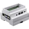 Camdenboss CBRPI-DR-4-CLR-CON SBC - Custodia per Raspberry Pi per Hutschi