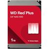 WD Western Digital WD Red 1 TB NAS hard disk interno 3.5, 5400 RPM Class, SATA 6 Gb/s, CMR, 64 MB Cache, WD10EFRX
