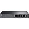 TP-Link Switch PoE 16-Port Gigabit, 8 porte 802.3af/at PoE+ fino a 30 W per ogni porta PoE e 150 W per tutte le porte PoE, Metal Casing, IGMP Snooping, Port Mirroring, VLAN (TL-SG1016PE)