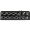 Techly 302808 Tastiera PS2 105 Tasti Nero Nero