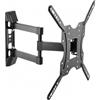 Techly 100884 Supporto a Muro Ultra Slim per TV LED LCD 32-55 Nero Nero