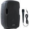 Gemini AS-08TOGO - Altoparlante Bluetooth portatile, 500W, Nero