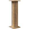 vidaXL Supporti Altoparlanti 2 pz Rovere 30x30x95 cm in Multistrato, stand per altoparlanti, supporto per altoparlanti da tavolo, supporto per altoparlanti surround
